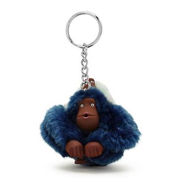 Accesorios Kipling Mom And Baby Moda Sven Monkey Keychain Azules | MX 1945EB